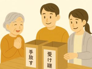 生前整理の肝。手放す、受け継ぐ見極めの方法