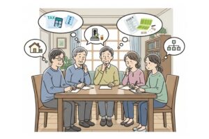 相続について家族会議