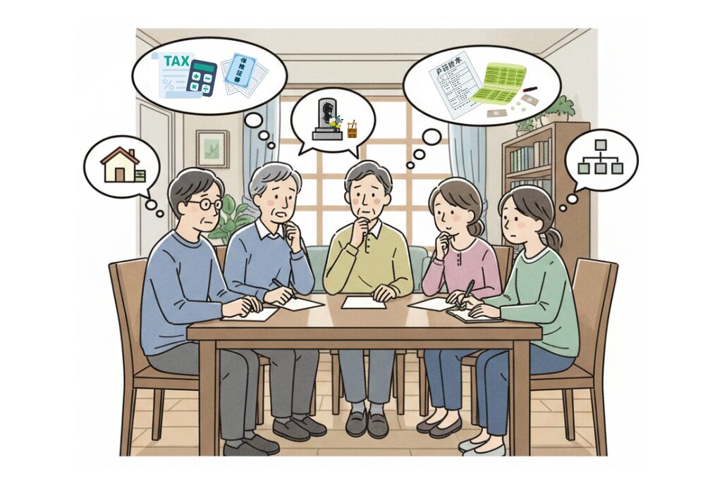 相続について家族会議