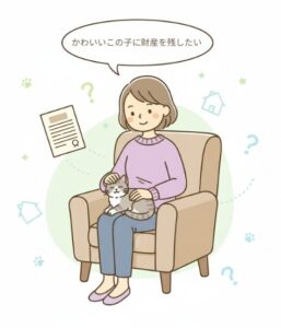 ペットに財産を渡したい場合は?